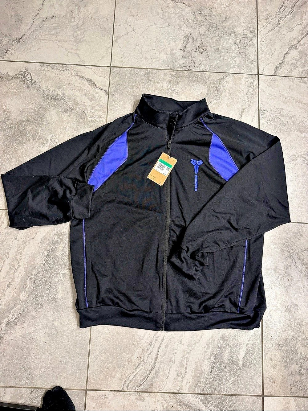 Nike Kobe FC Barcelona Dri-FIT jacket Black & Purple XL